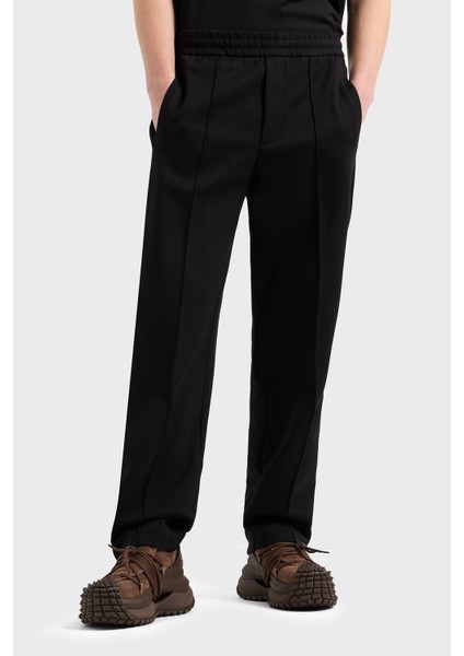 Pamuklu Relaxed Fit Düz Paça Çizgi Detaylı Pantolon Erkek Pantolon EM001111 AF13488 UC001