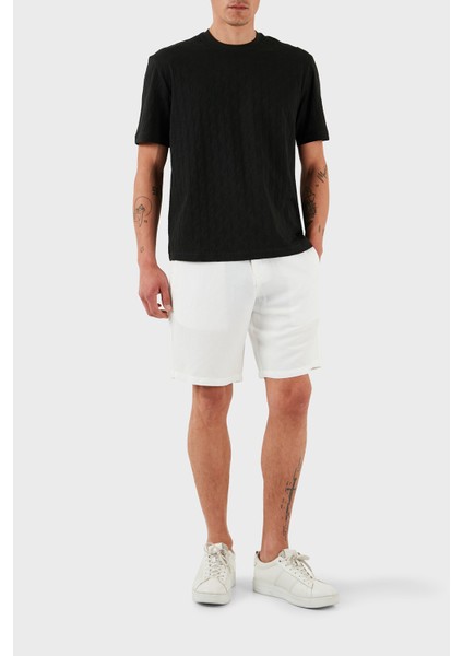 Keten Regular Fit Normal Bel Suni Ipek Twill Short Erkek Short 8NZS67 Znfnz 1100