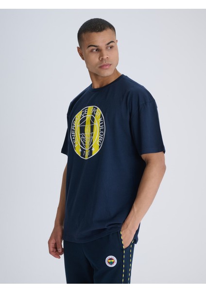 Erkek Trıbun Çubuklu Logo Tshırt modelleri