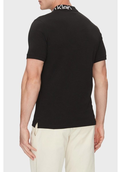 Streç Pamuklu Regular Fit Düğmeli Polo Yaka T Shirt K10K114474BEH Erkek Polo Yaka T Shirt K10K114474 Beh
