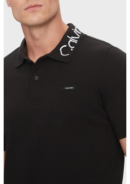 Streç Pamuklu Regular Fit Düğmeli Polo Yaka T Shirt K10K114474BEH Erkek Polo Yaka T Shirt K10K114474 Beh