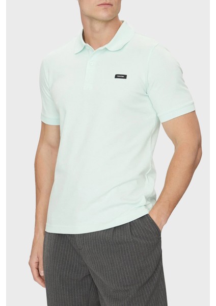 Streç Pamuklu Slim Fit Düğmeli Polo Yaka T Shirt K10K111196CHJ Erkek Polo Yaka T Shirt K10K111196 Chj