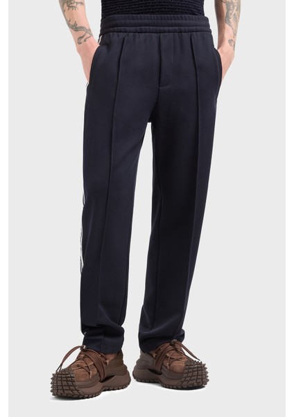 Pamuklu Relaxed Fit Düz Paça Çizgi Detaylı Pantolon Erkek Pantolon EM001111 AF13488 UB118 modelleri
