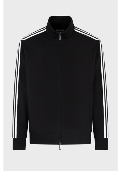 Pamuklu Regular Fit Dik Yaka Logo Bantlı Sweat Erkek Sweat EM001110 AF13488 UC001 indirimleri