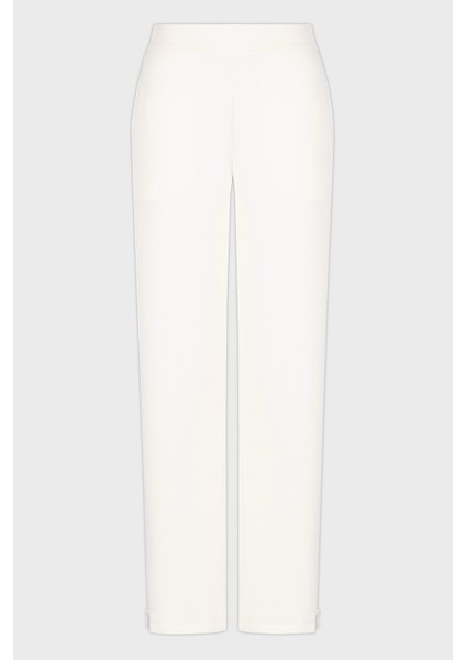 Regular Fit Lastikli Bel Düz Paça Pantolon Bayan Pantolon EW000484 AF10002 U0006 indirimleri