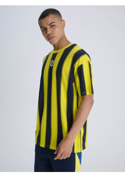 Erkek Trıbun Çubuklu Tshırt modelleri