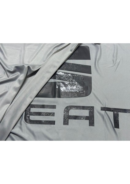 Seat Leon 2 (2005 - 2012) Gri Kumaş Araba Branda Logolu Kumaş Araba Brandası Penye Oto Branda fırsatları