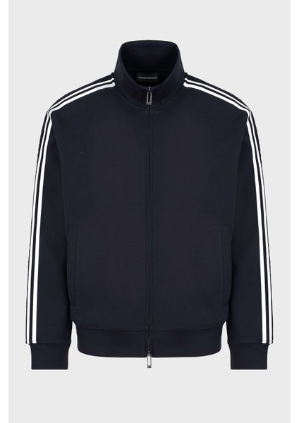 Pamuklu Regular Fit Dik Yaka Logo Bantlı Sweat Erkek Sweat EM001110 AF13488 UB118 indirimleri