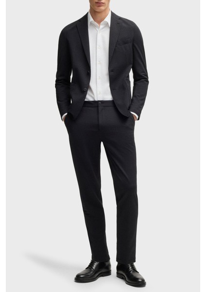 Dokulu Slim Fit Uzun Kollu Gömlek Erkek Gömlek 50539858 100 modelleri