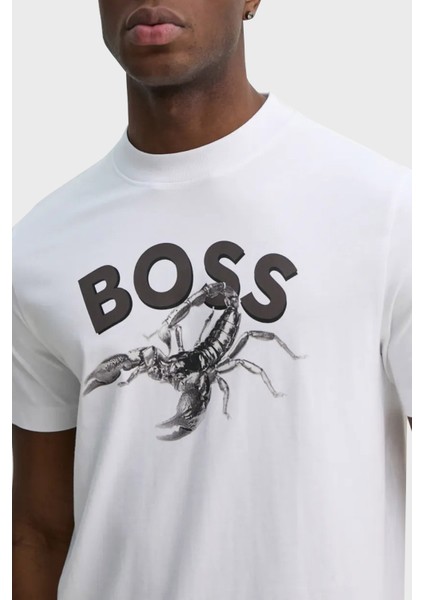 Baskılı Pamuk Regular Fit Bisiklet Yaka T Shirt Erkek T Shirt 50539196 100 fırsatları