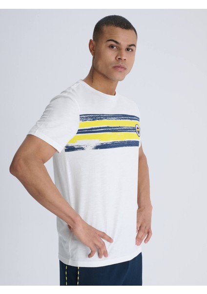 Erkek Trıbun Brush Şeritli Tshırt fiyatları