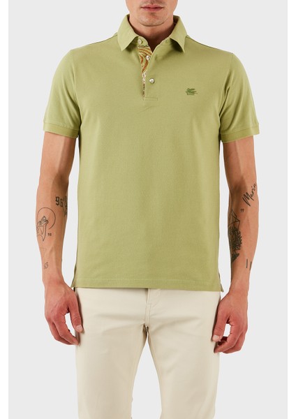 Pamuk Regular Fit Düğmeli Polo Yaka T Shirt Erkek Polo Yaka T Shirt MRMD0005 AJ264 V0616