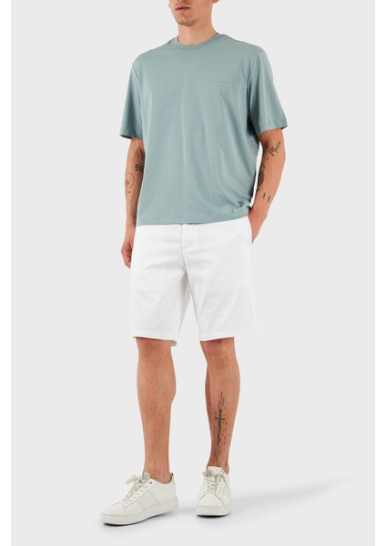 Streç Pamuklu Slim Fit Normal Bel Short Erkek Short 8NZS42 ZN1RZ 1100