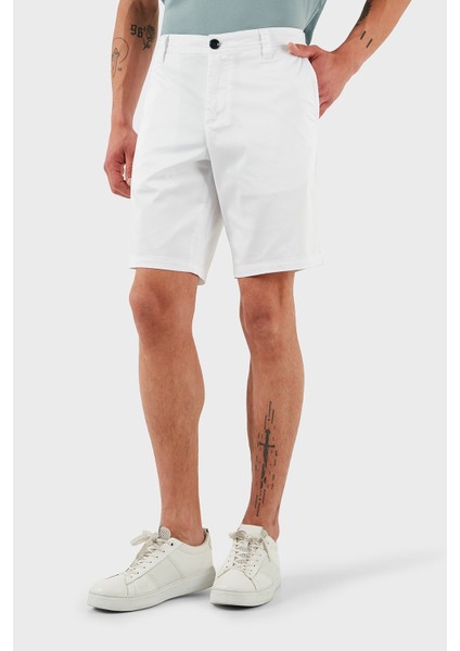 Streç Pamuklu Slim Fit Normal Bel Short Erkek Short 8NZS42 ZN1RZ 1100 fırsatları