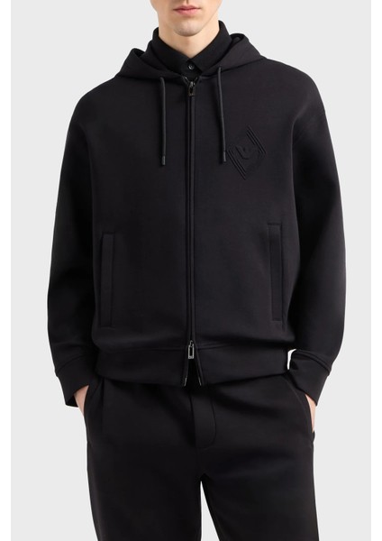 Pamuklu Regular Fit Kapüşonlu Fermuarlı Sweat Erkek Sweat EM001122 AF10013 UC001