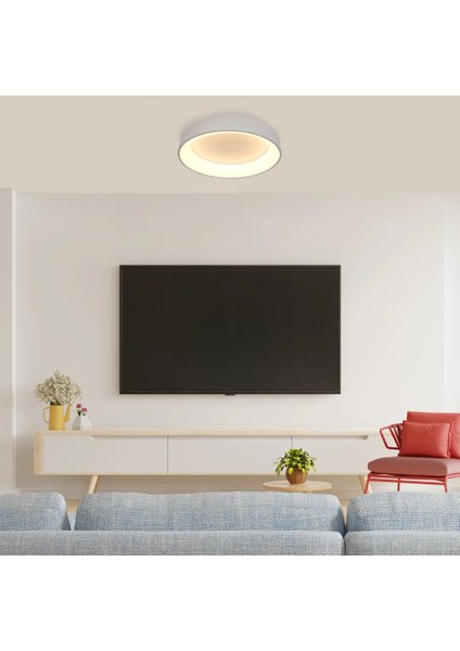 Plafonia Tavan Plafonyer LED Avize 45 cm H:10 Profil 56 Watt