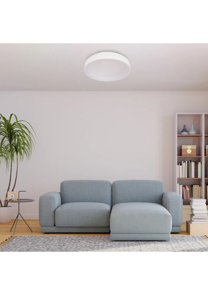 Plafonia Tavan Plafonyer LED Avize 45 cm H:10 Profil 56 Watt