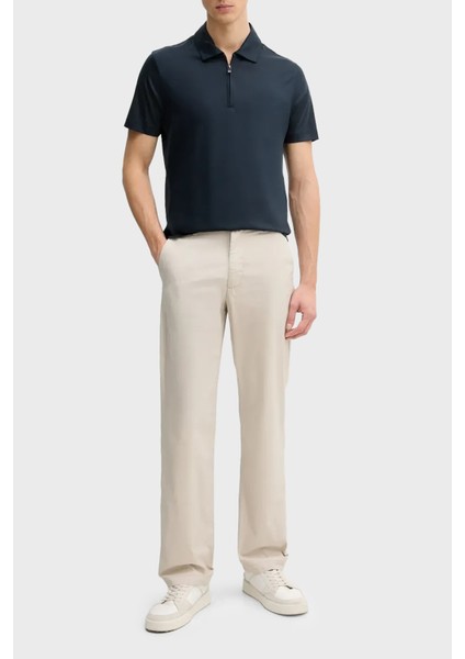 Pamuk Karışımlı Regular Fit Yarım Fermuarlı Polo Yaka T Shirt Erkek Polo Yaka T Shirt 50537954 404 modelleri