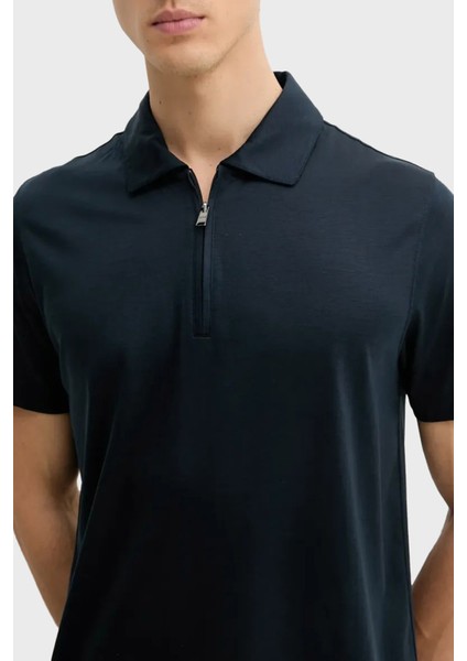 Pamuk Karışımlı Regular Fit Yarım Fermuarlı Polo Yaka T Shirt Erkek Polo Yaka T Shirt 50537954 404 fırsatları