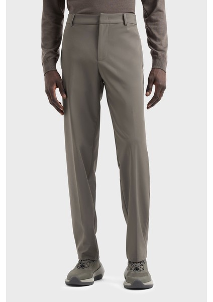 Regular Fit Normal Bel Düz Paça Esnek Pantolon Erkek Pantolon EM001505 AF10047 U6200
