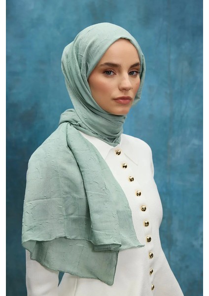Bambu Kraş Şal - Yağ Yeşili modelleri