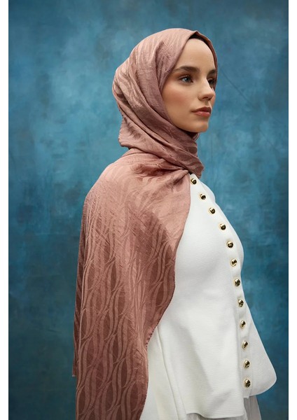 Italyan Jakar Şal Dalga Desen - Haki fiyatları