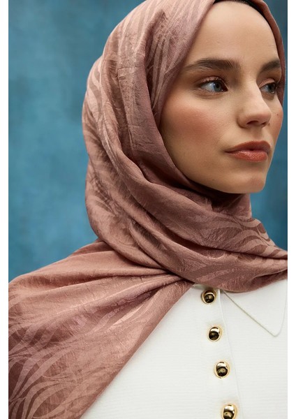 Italyan Jakar Şal Dalga Desen - Haki modelleri