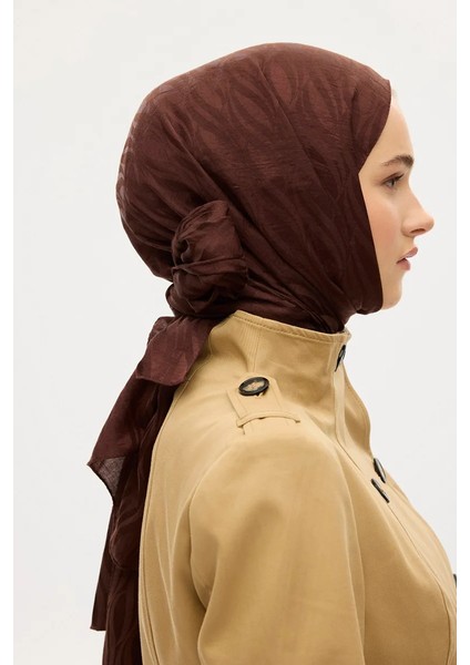 Italyan Jakar Şal Dalga Desen - Haki modelleri