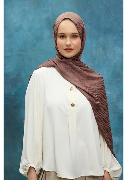 Italyan Jakar Şal Dalga Desen - Haki fiyatları