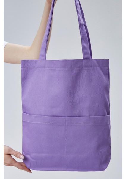 3 Cepli Lila Gabardin Çanta fiyatları