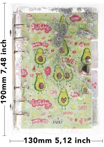 Mekanizmalı Simli ve Sulu Kapaklı Desenli Defter fırsatları