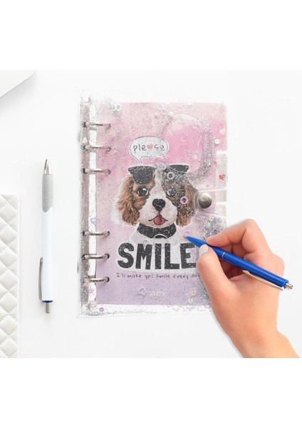 Mekanizmalı Simli ve Sulu Kapaklı Desenli Defter indirimleri