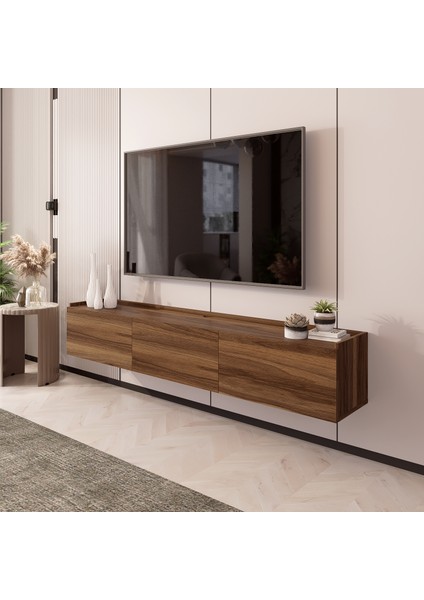 TV ÜNİTESİ;DUVARA MONTE;AYAKLI KULLANIMA UYGUN;LD-3000-TF fırsatları