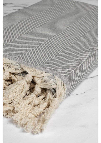 Trendy Koltuk Örtüsü Gri 2'li Set 170X230CM fiyatları