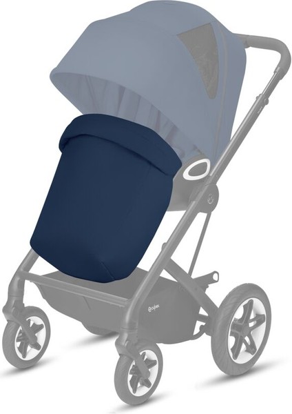 Talos S Lux (Black- River blue) Konforlu Bebek Arabası