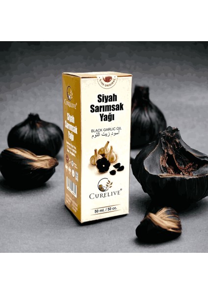 Siyah Sarımsak Yağı 50 ml