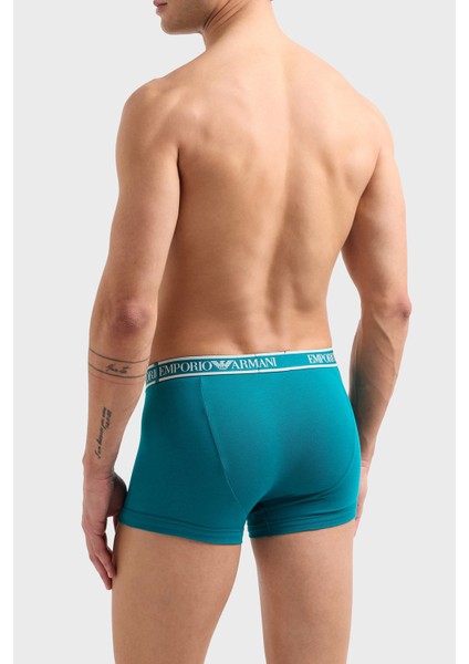 Streç Pamuklu Logo Baskılı 3 Pack Boxer Erkek Boxer EM000370 AF10779 MB092 modelleri