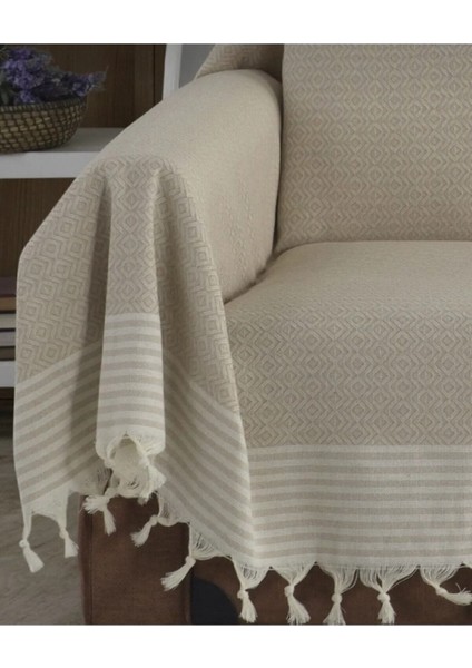 Battal Boy Kolları Örten Pamuklu Koltuk Örtüsü fiyatları