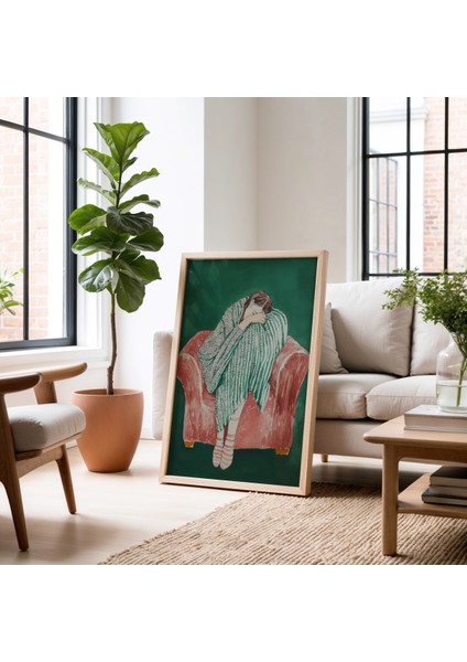 Dekoratif Doğal Ahşap Çerçeveli Duvar Tablosu fiyatları