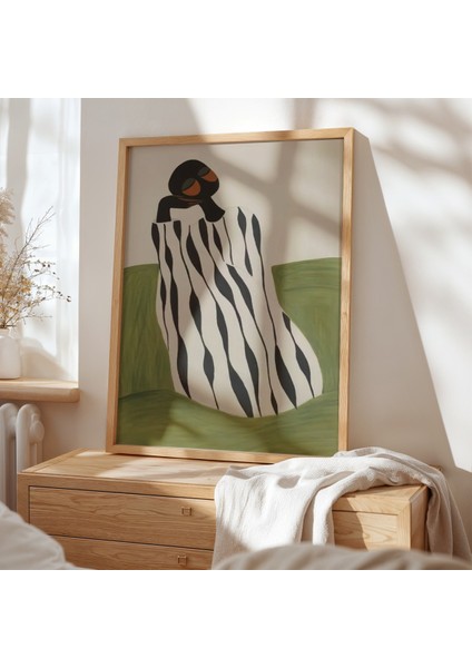 Göz Alıcı Doğal Ahşap Çerçeveli Duvar Tablosu modelleri