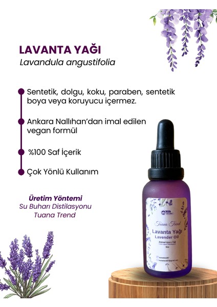 Ankara Nallıhan Tıbbi Lavanta Yağı Saf Doğal Katkısız Lavanta Uçucu Yağ 10 ml Serum Şişesinde fiyatları