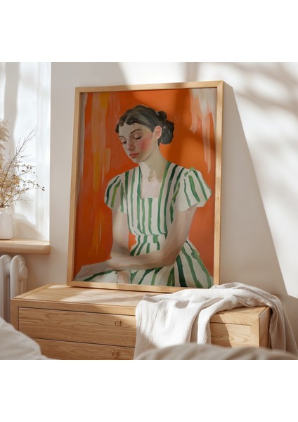 Özel Tasarım Doğal Ahşap Çerçeveli duvar tablosu modelleri