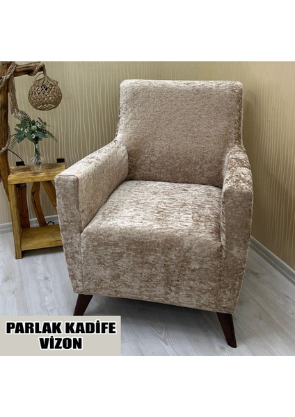 Parlak Kadife Kumaş 2 Adet Üçlü & Çekyat- 2 Adet Tekli Set Koltuk Kılıfı fiyatları
