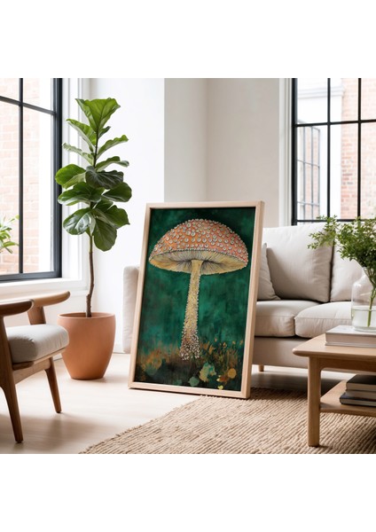 Soyut Sanat Doğal Ahşap Çerçeveli Duvar Tablosu fiyatları