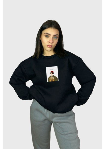 Mathilda Koleksiyon Oversize Pamuklu Sweatshirt