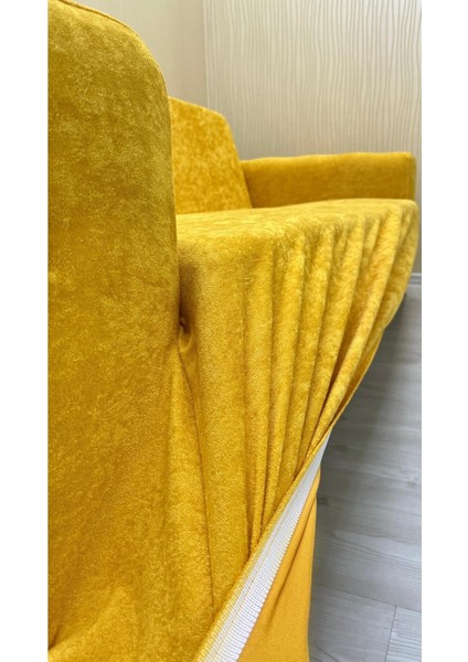 1'li Babyface Giydirme Koltuk Örtüsü(Hardal) fiyatları