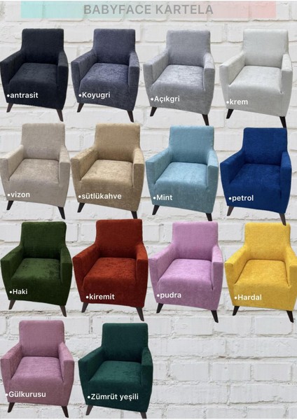 1'li Babyface Giydirme Koltuk Örtüsü(Hardal) modelleri