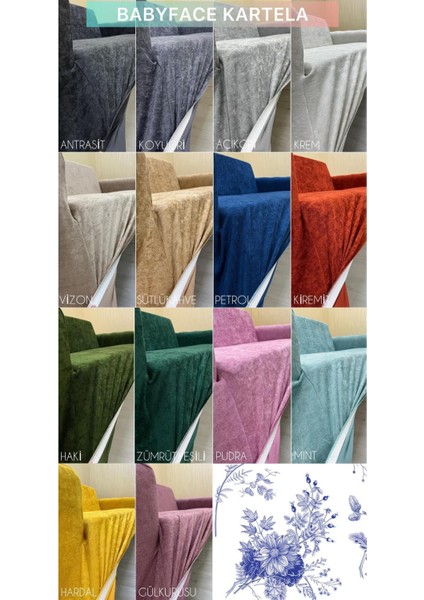 3'lü Koltuk Babyface Giydirme Koltuk Örtüsü(Petrol) fırsatları