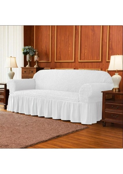 Bürümcük Koltuk,kanepe, Çekyat Örtüsü,lastikli,esnekli,etekli 3kişilik Koltuk Için