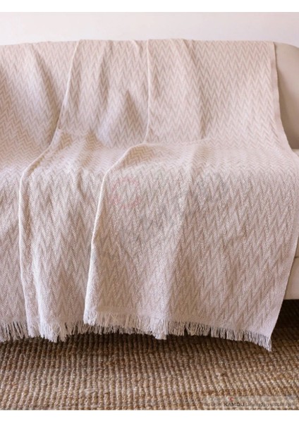 | 170X210CM | Zikzak Desen Pamuklu Koltuk Örtüsü, Çok Amaçlı Pike, Tv Battaniyesi fiyatları